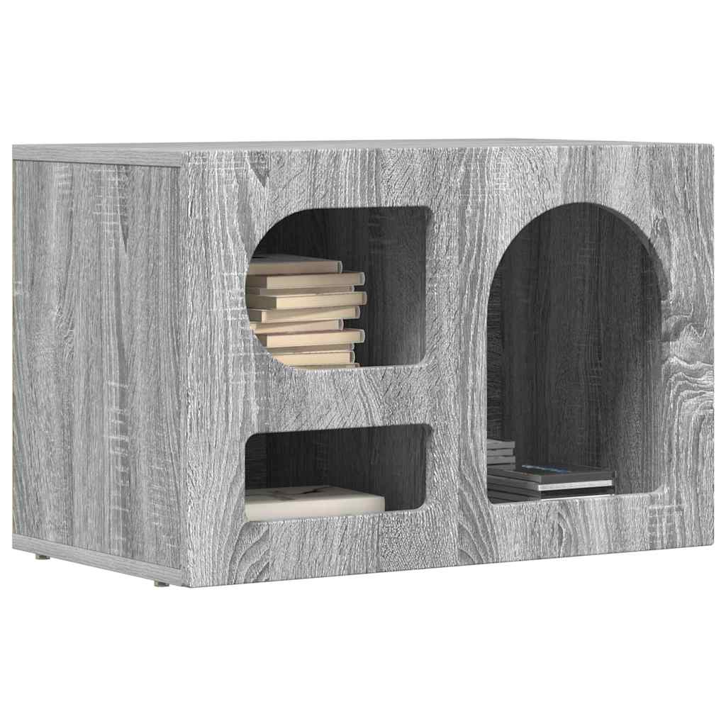 TV Cabinet ELST 60 x 35 x 40 cm Grey Sonoma Engineered Wood
