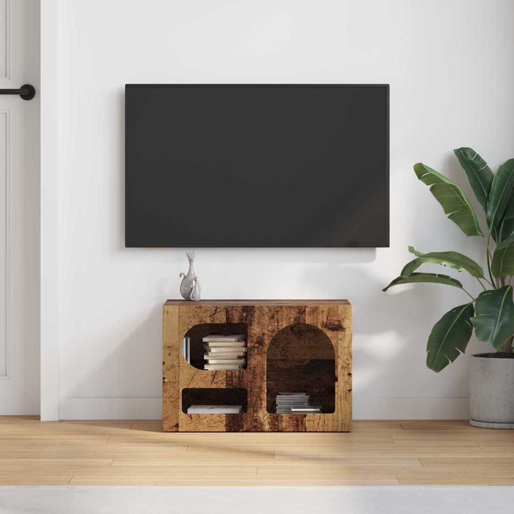 TV Cabinet Old Wood 60 x 35 x 40 cm Engineered Wood