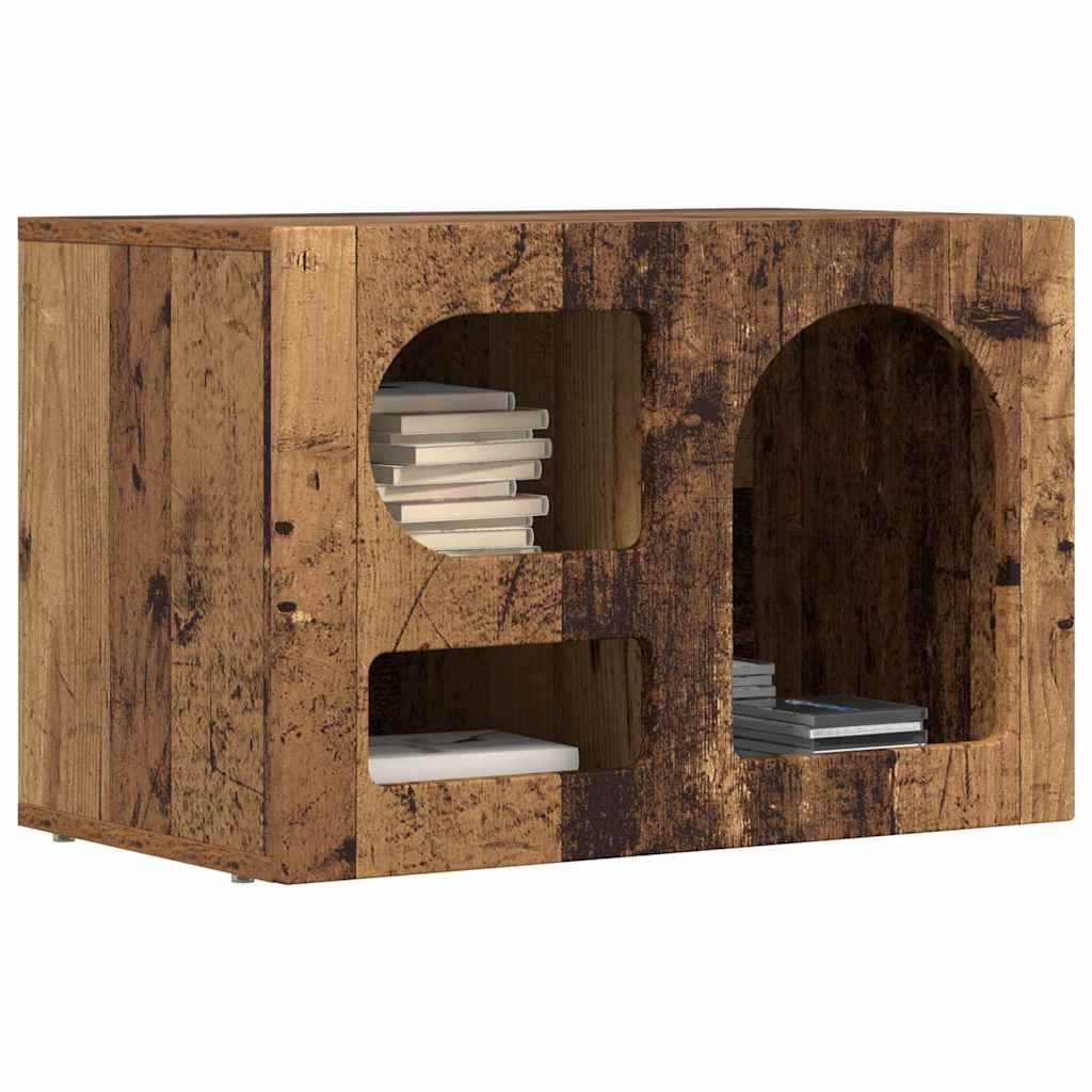 TV Cabinet ELST 60 x 35 x 40 cm Old Wood Engineered Wood