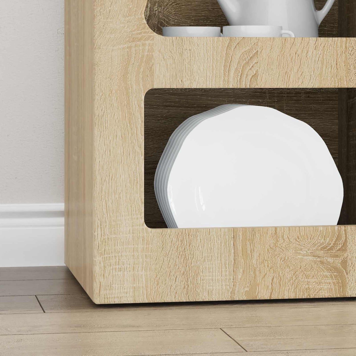 Sideboard ELST Sonoma Oak 40 x 35 x 100.5 cm Engineered Wood