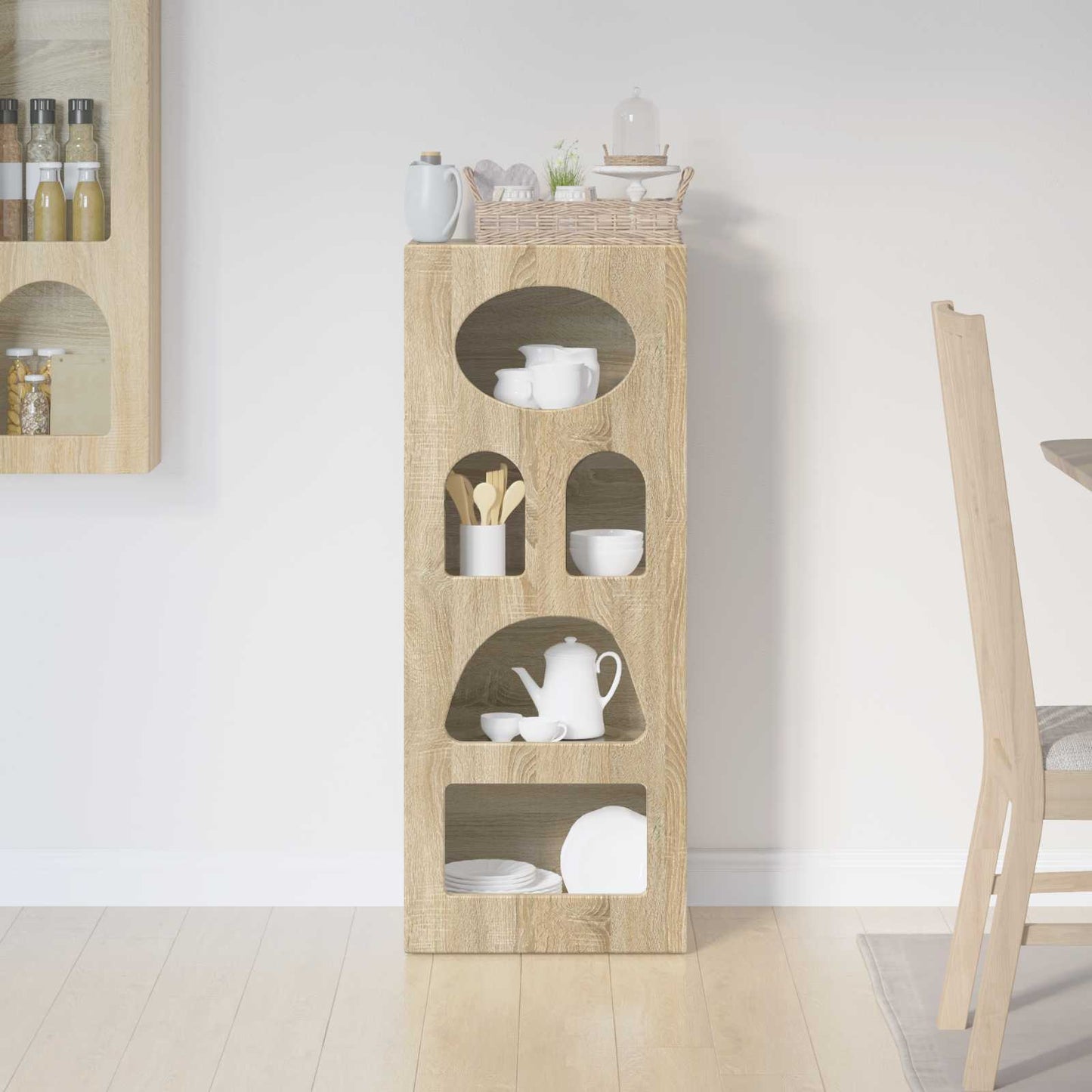 Sideboard ELST Sonoma Oak 40 x 35 x 100.5 cm Engineered Wood