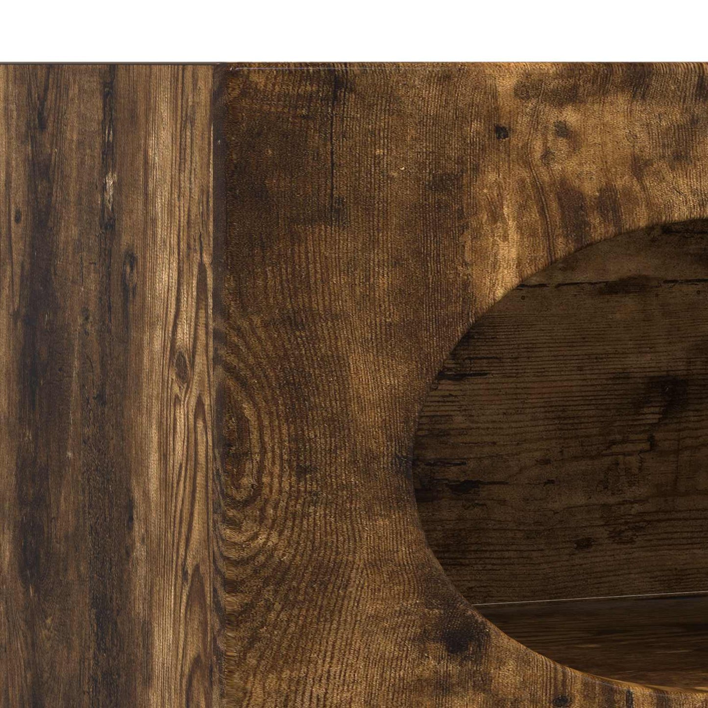 Sideboard ELST Smoked Oak 40 x 35 x 100.5 cm Engineered Wood