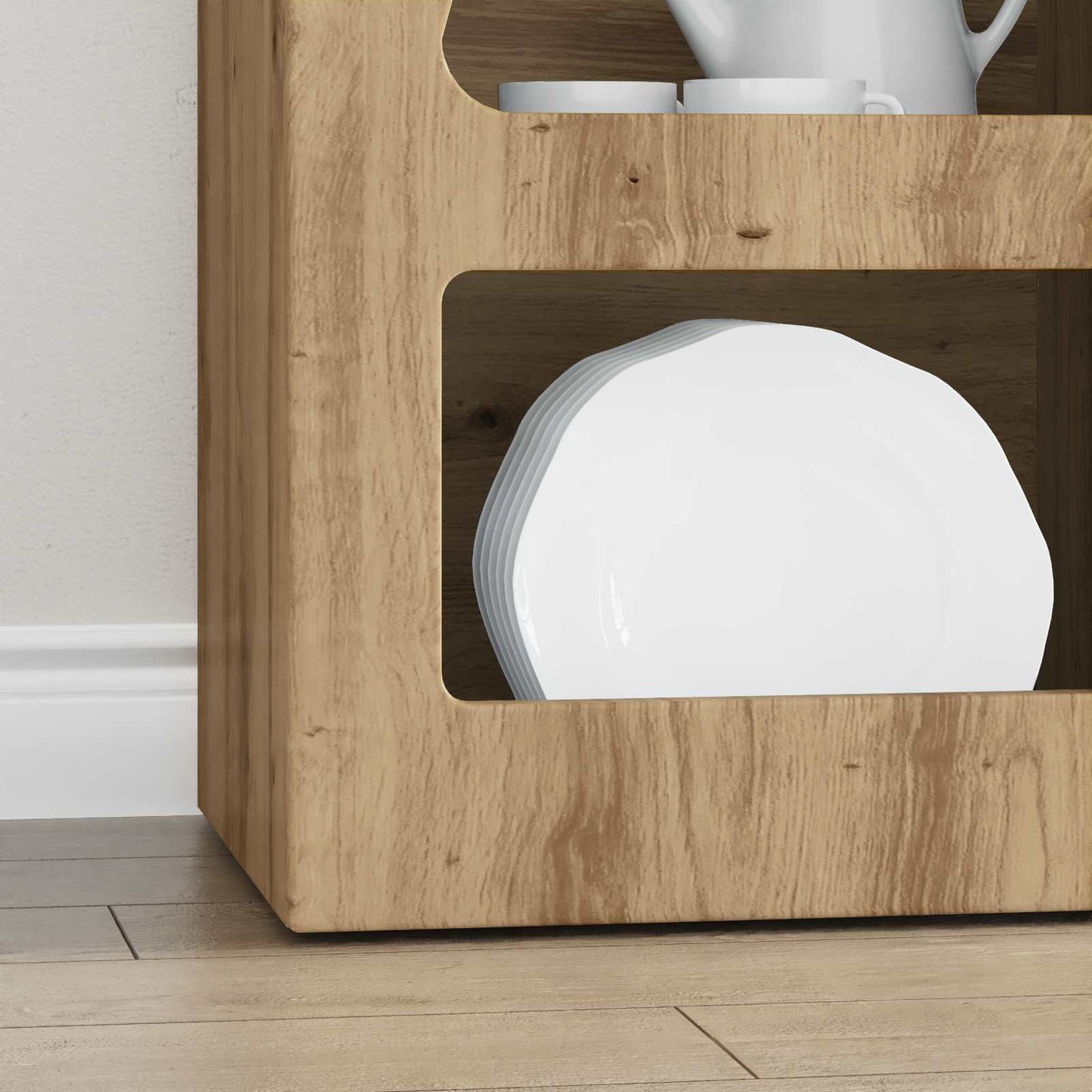 Sideboard ELST Artisan Oak 40 x 35 x 100.5 cm Engineered Wood