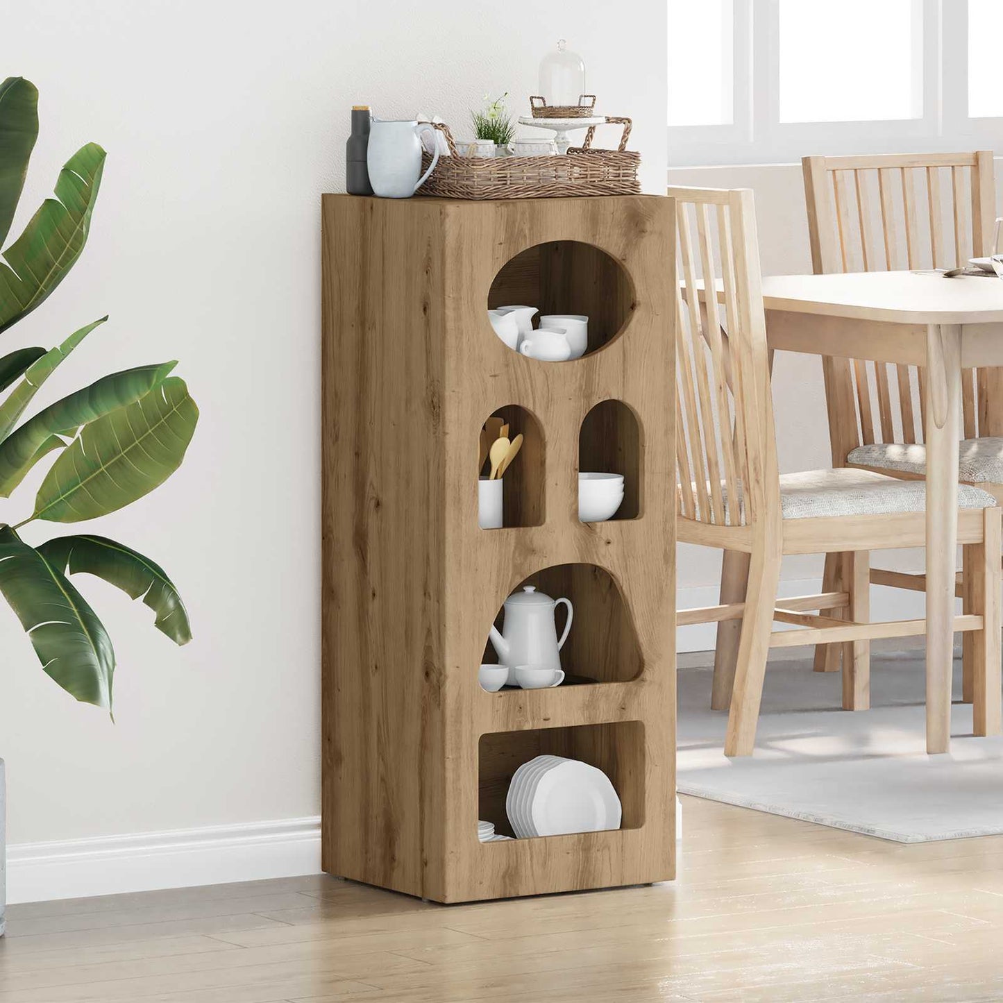 Sideboard ELST Artisan Oak 40 x 35 x 100.5 cm Engineered Wood