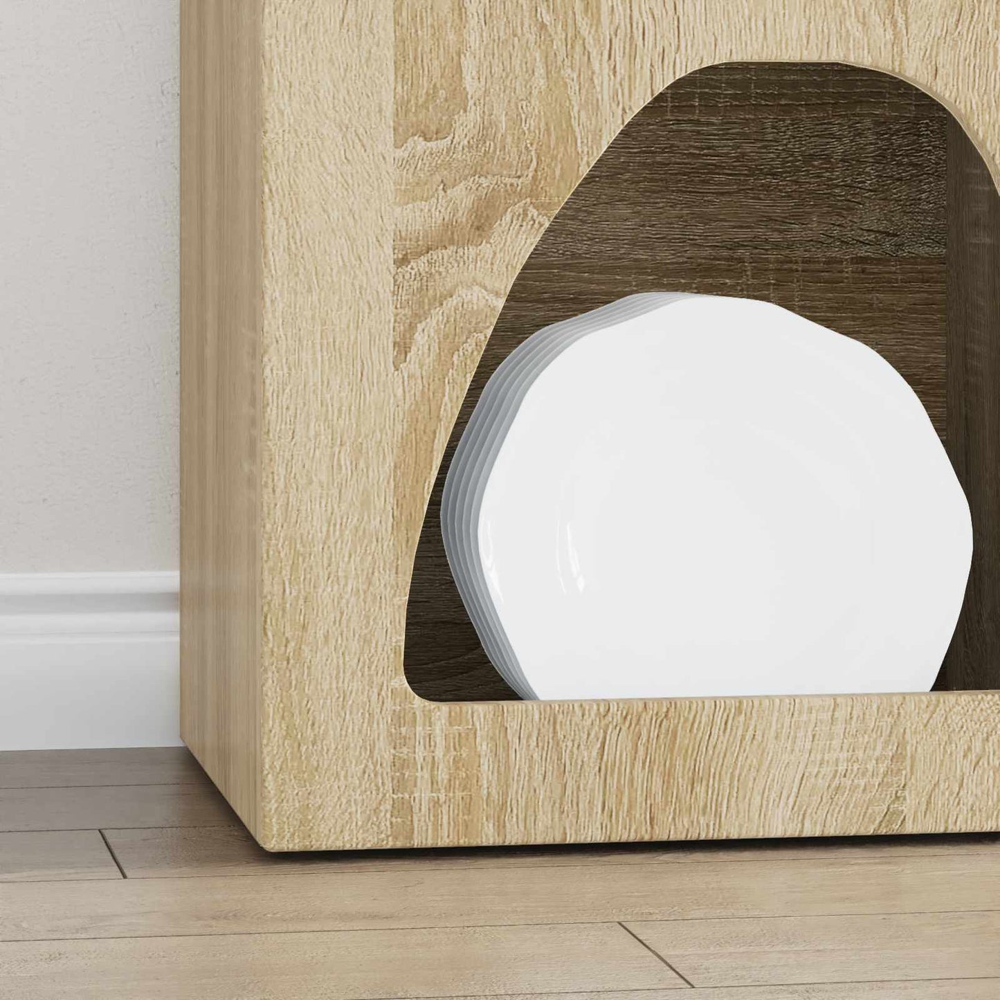 Sideboard ELST Sonoma Oak 40 x 35 x 100.5 cm Engineered Wood
