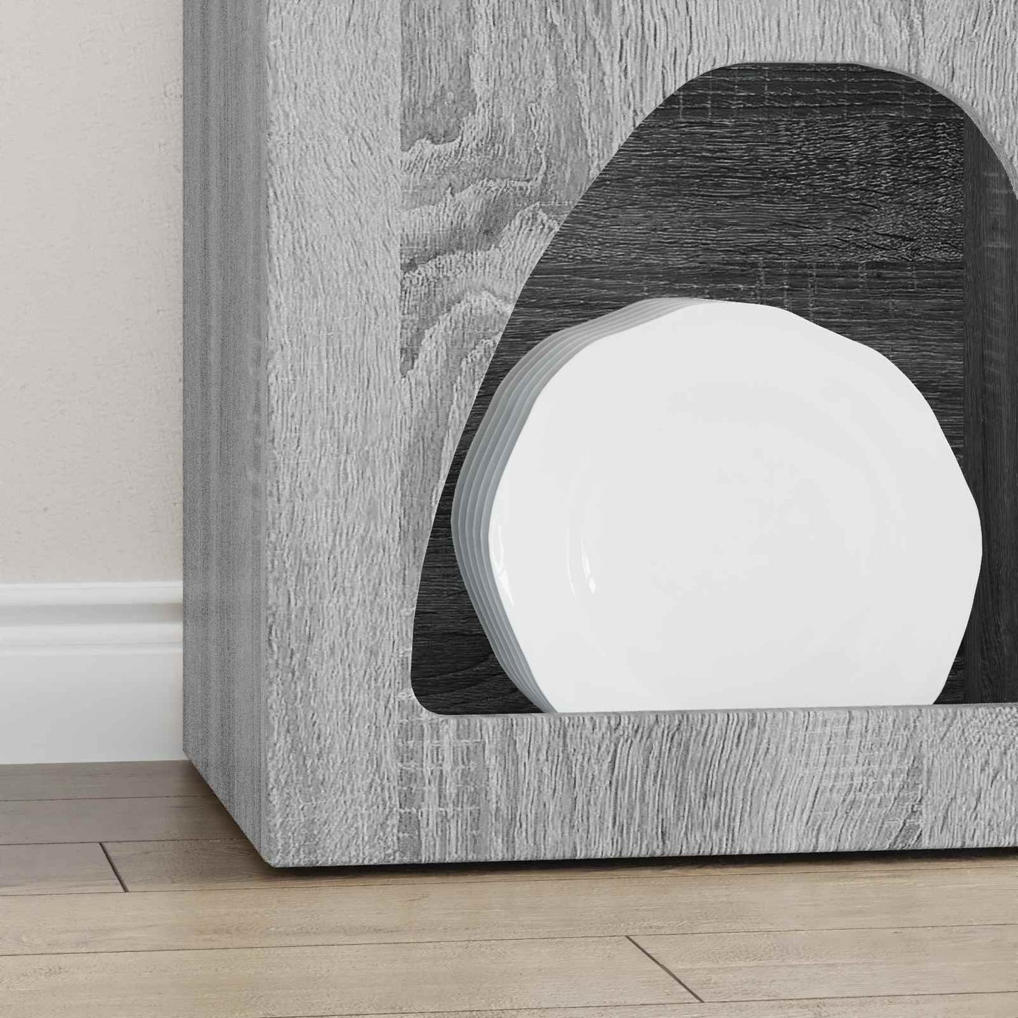 Sideboard ELST Grey Sonoma 40 x 35 x 100.5 cm Engineered Wood