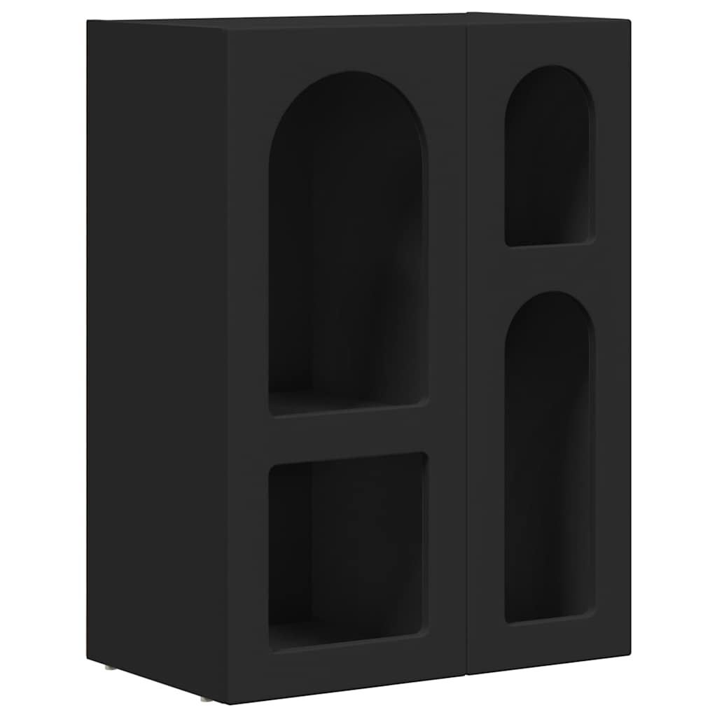 Sideboard ELST Black 59 x 35 x 80.5 cm Engineered Wood