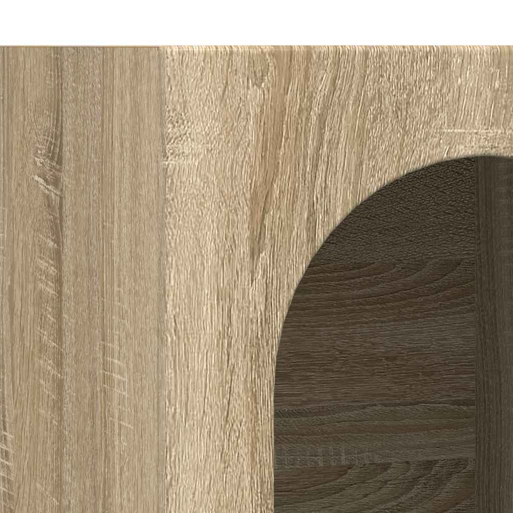 Sideboard ELST Sonoma Oak 59 x 35 x 80.5 cm Engineered Wood