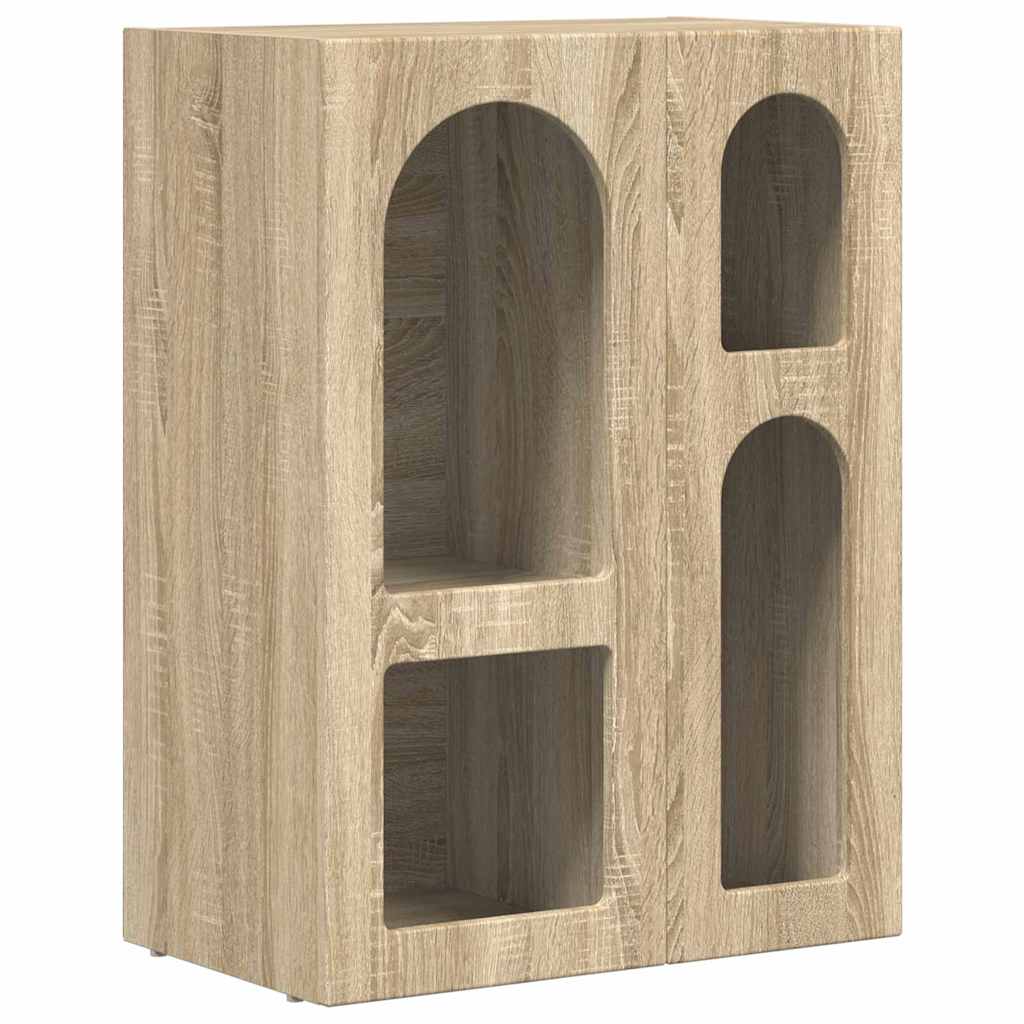 Sideboard ELST Sonoma Oak 59 x 35 x 80.5 cm Engineered Wood
