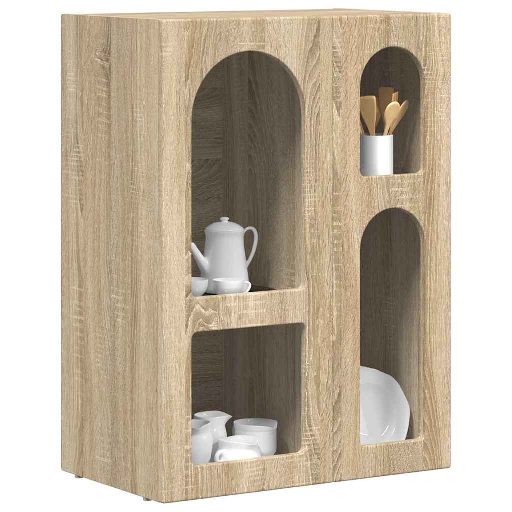Sideboard ELST Sonoma Oak 59 x 35 x 80.5 cm Engineered Wood