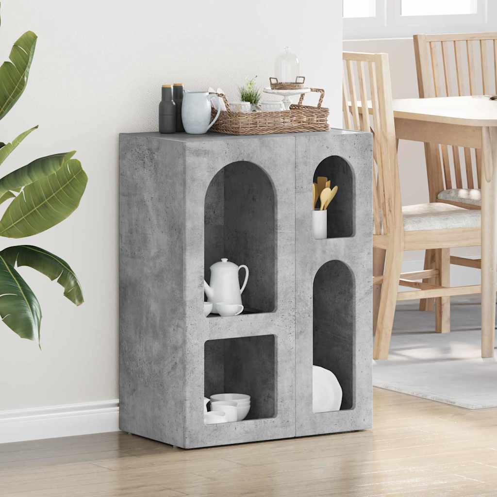 Sideboard ELST Concrete Grey 59 x 35 x 80.5 cm Engineered Wood