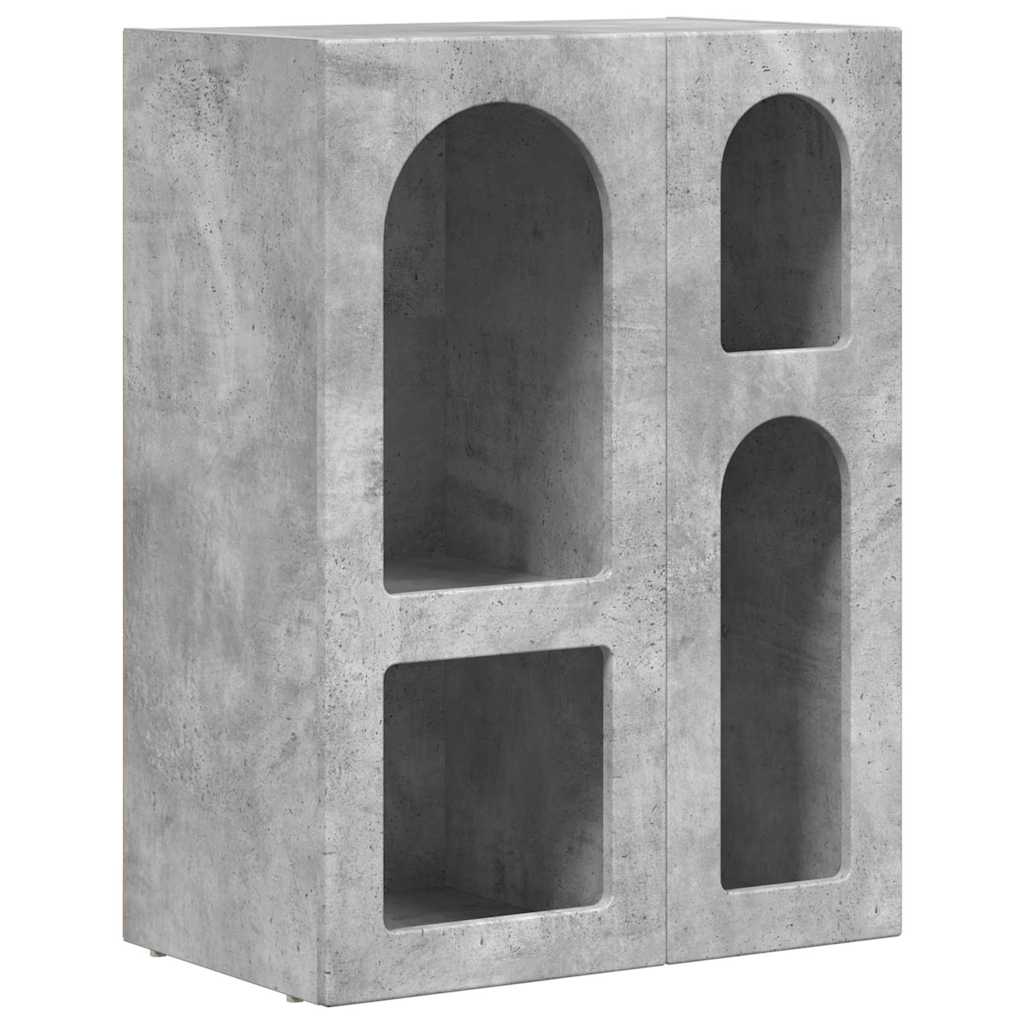 Sideboard ELST Concrete Grey 59 x 35 x 80.5 cm Engineered Wood
