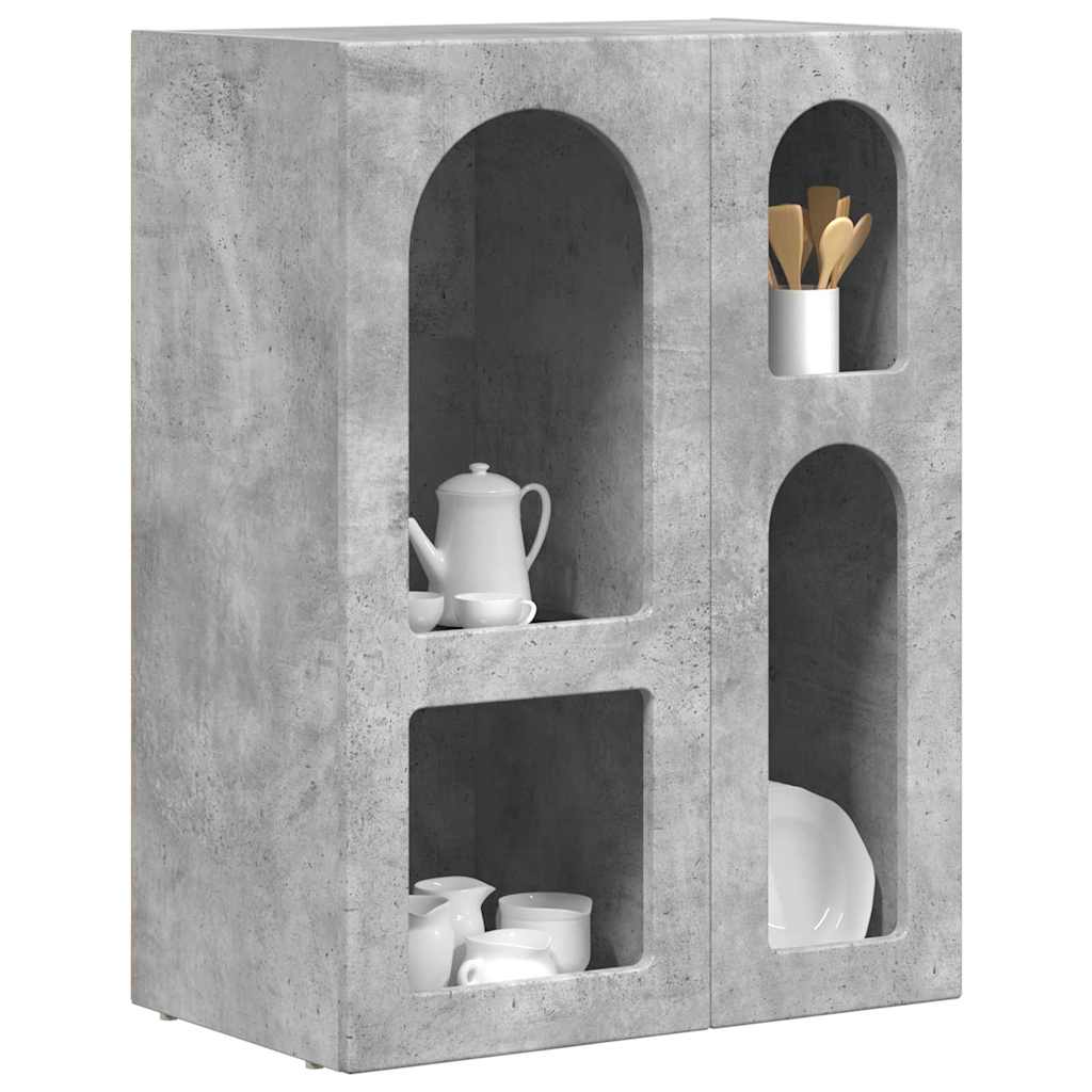 Sideboard ELST Concrete Grey 59 x 35 x 80.5 cm Engineered Wood
