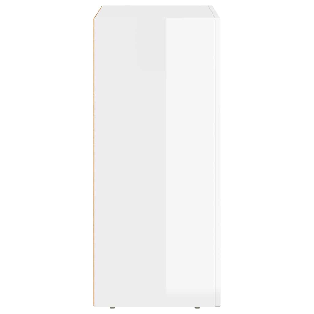 Sideboard ELST High Gloss White 59 x 35 x 80.5 cm