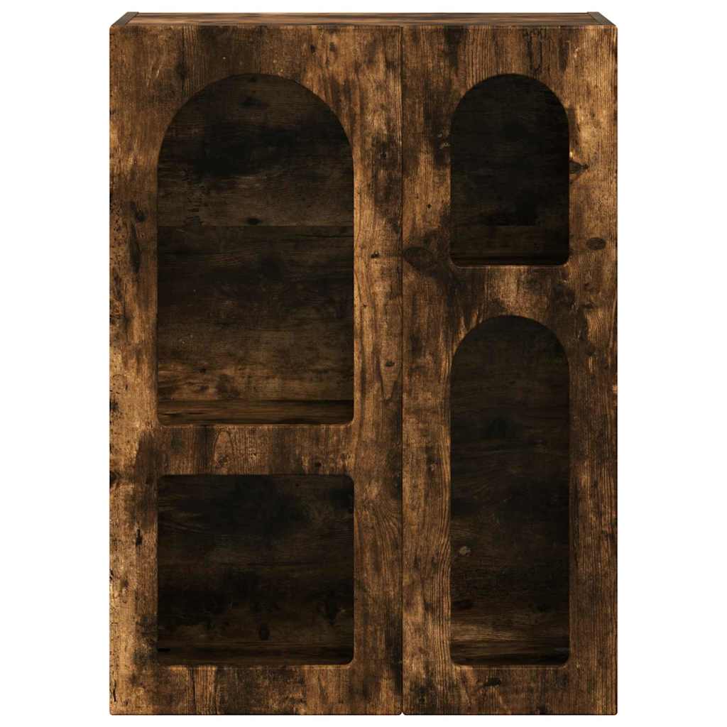 Sideboard ELST Smoked Oak 59 x 35 x 80.5 cm Engineered Wood