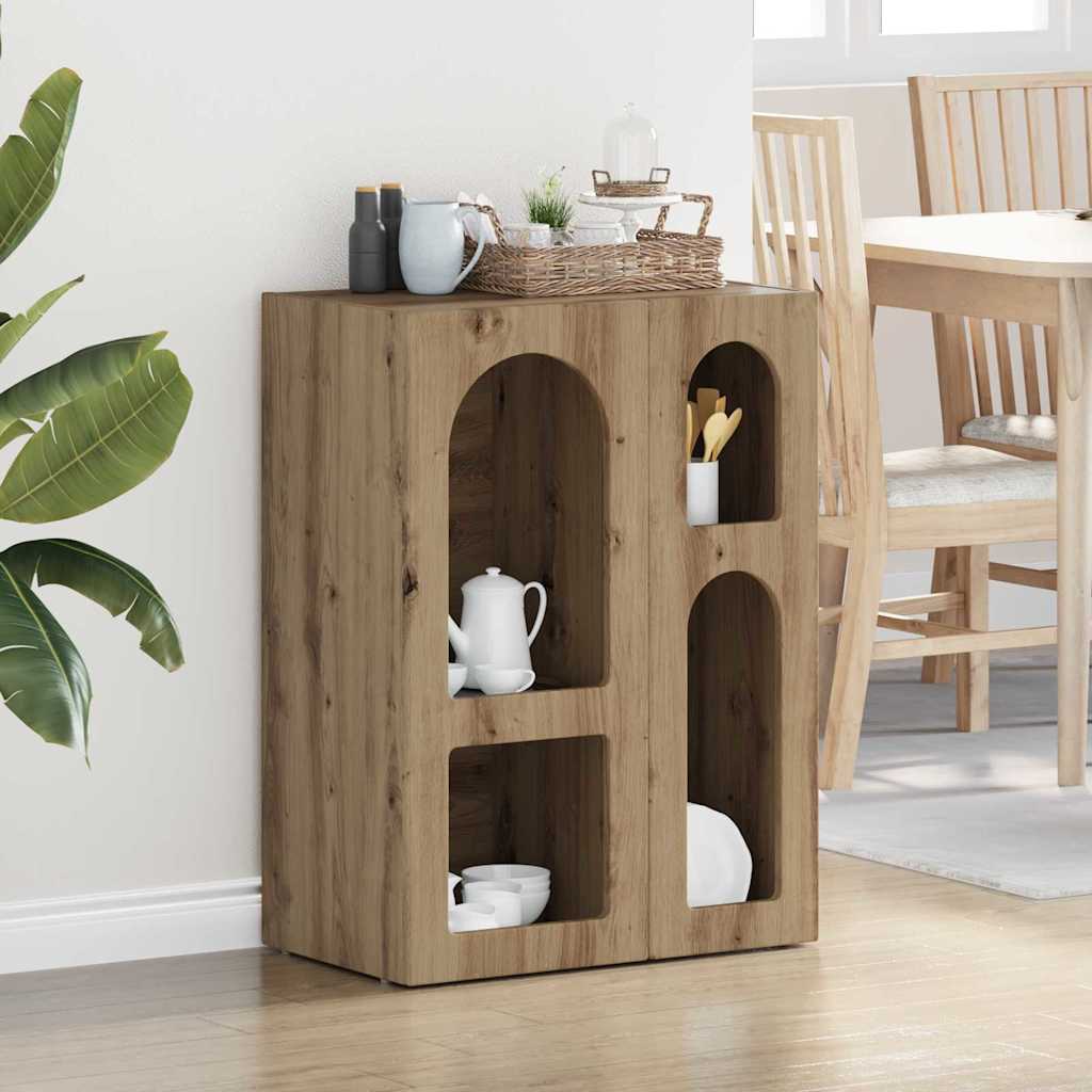 Sideboard ELST Artisan Oak 59 x 35 x 80.5 cm Engineered Wood