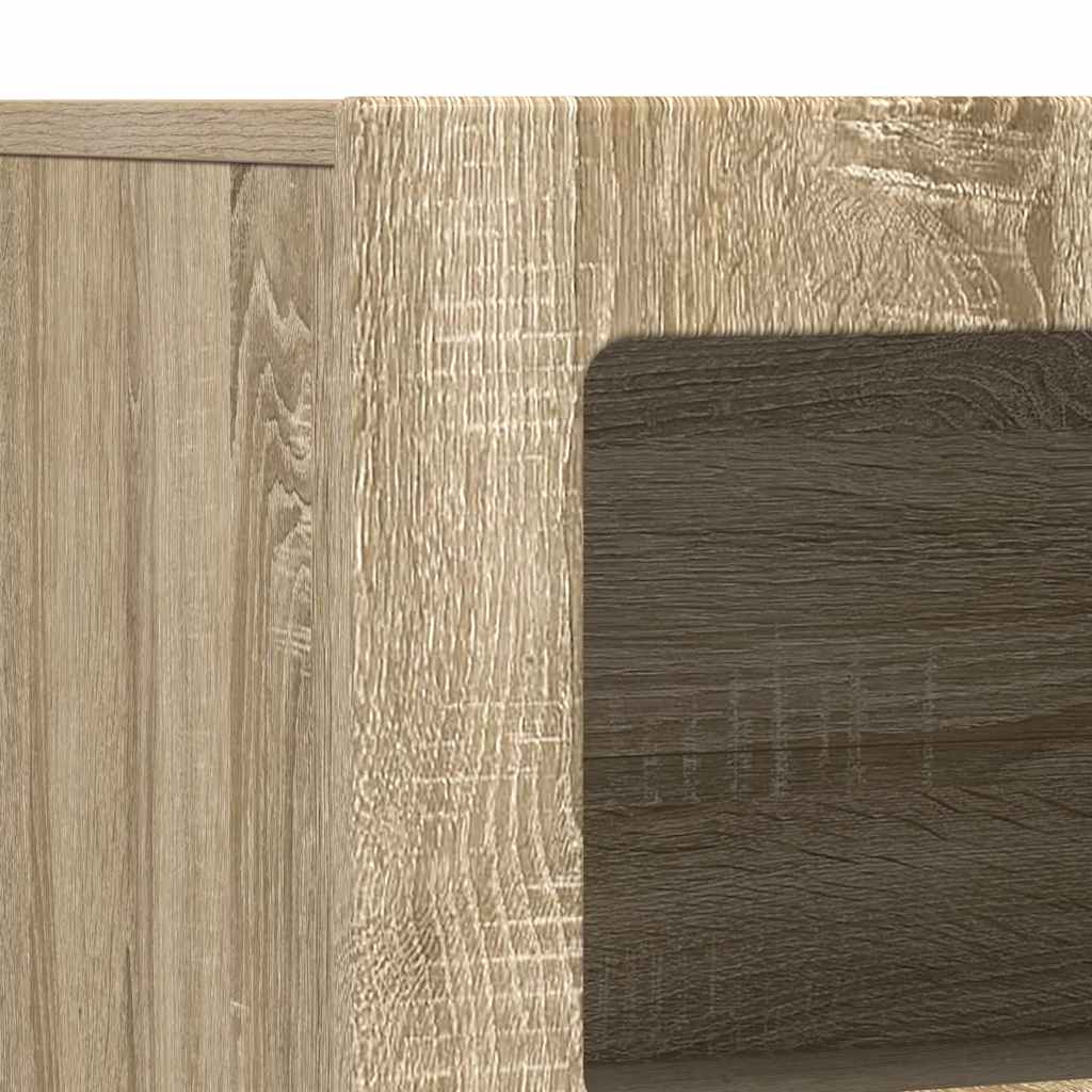 Sideboard ELST Sonoma Oak 80.5 x 35 x 59 cm Engineered Wood