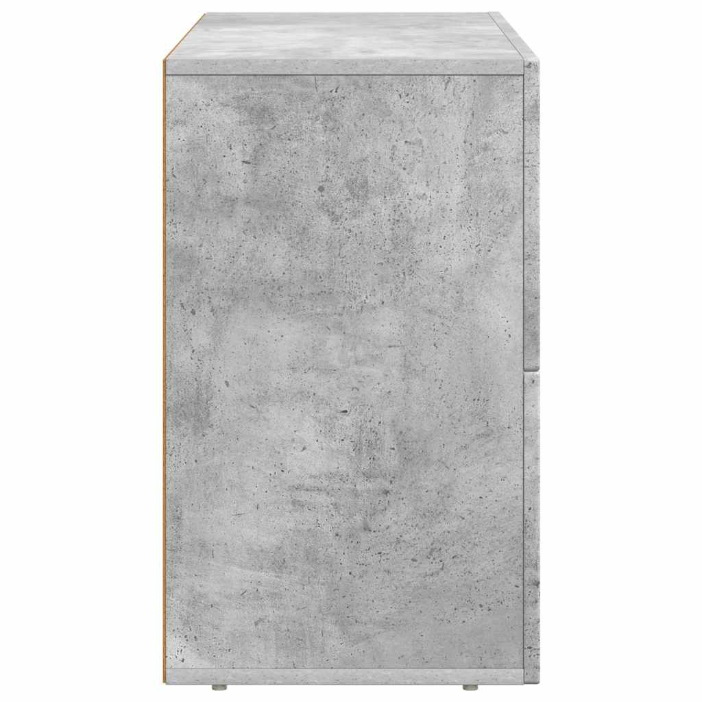 Sideboard ELST Concrete Grey 80.5 x 35 x 59 cm Engineered Wood