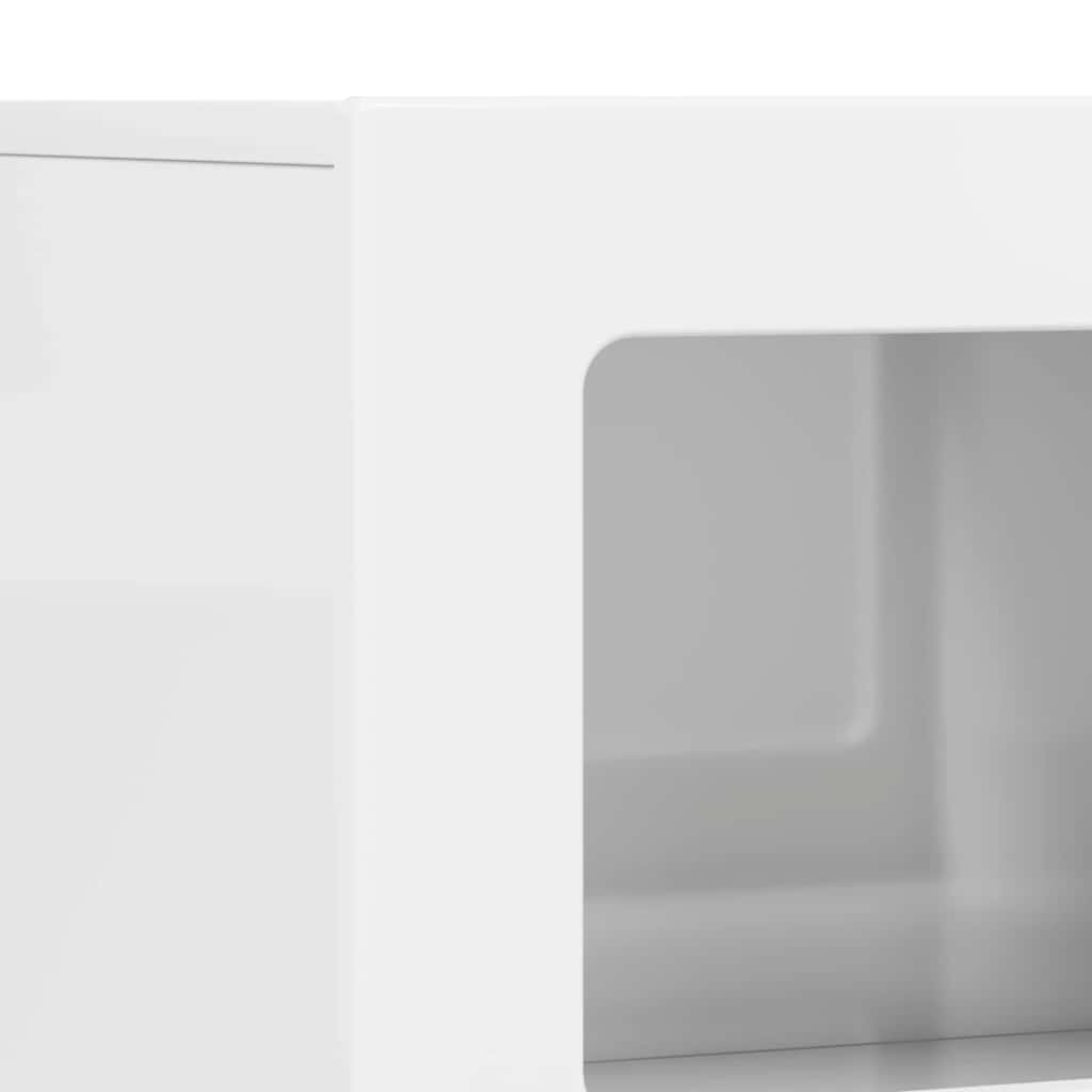 Sideboard ELST High Gloss White 80.5 x 35 x 59 cm