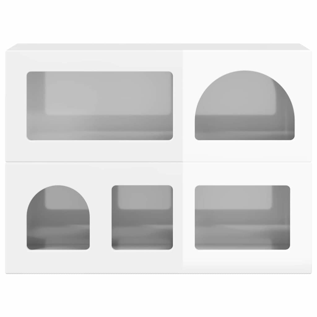 Sideboard ELST High Gloss White 80.5 x 35 x 59 cm