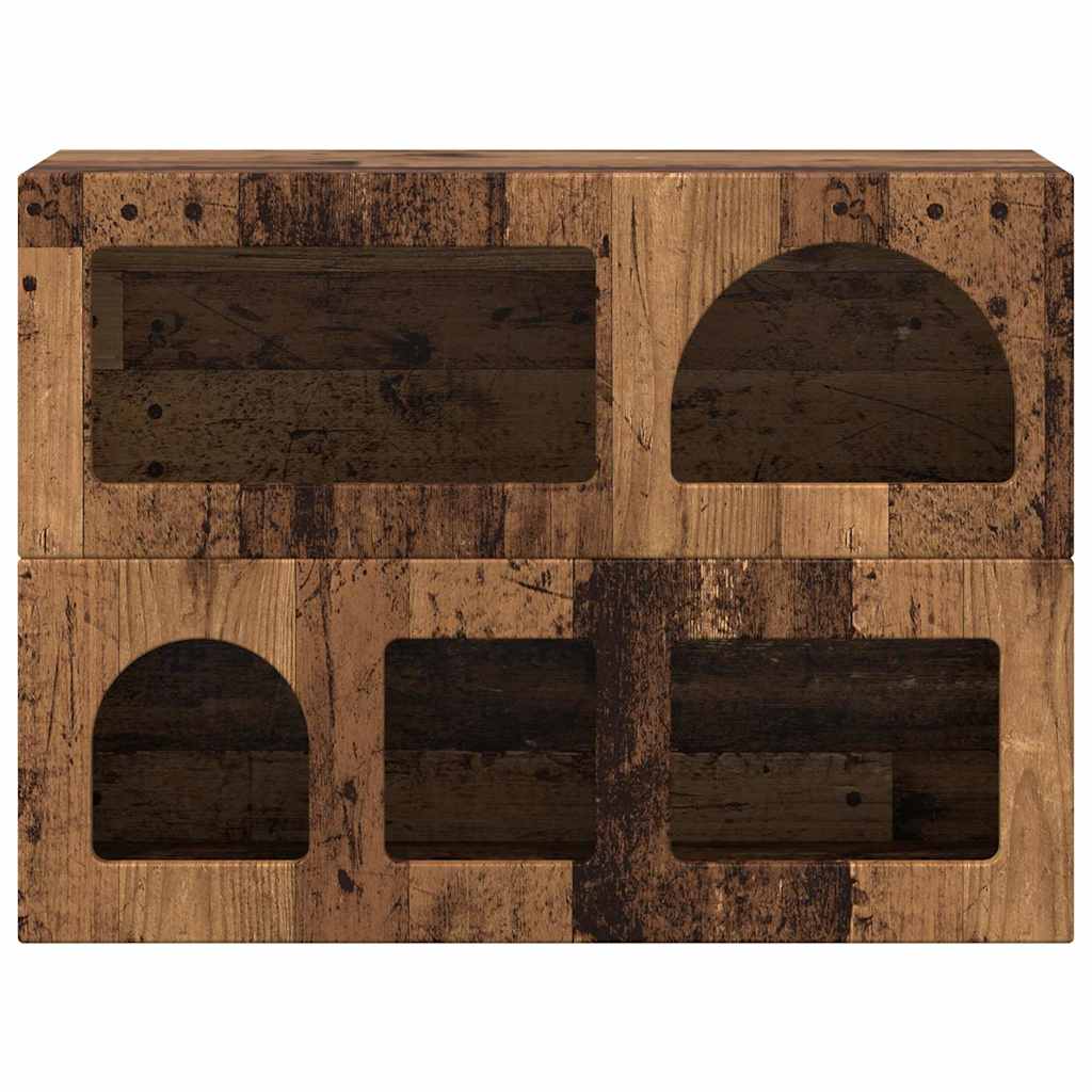 Sideboard ELST Old Wood 80.5 x 35 x 59 cm Engineered Wood