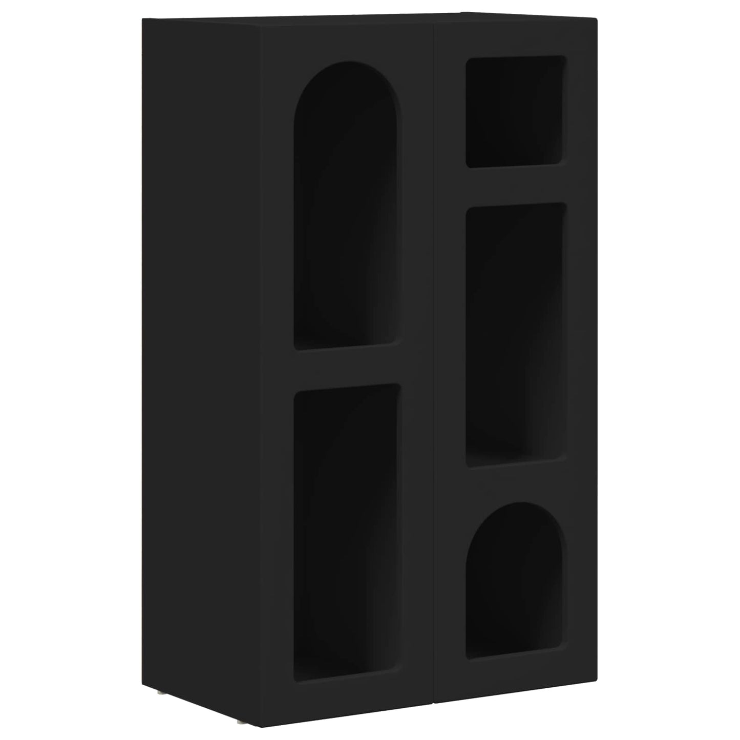Sideboard ELST Black 59 x 35 x 100.5 cm Engineered Wood