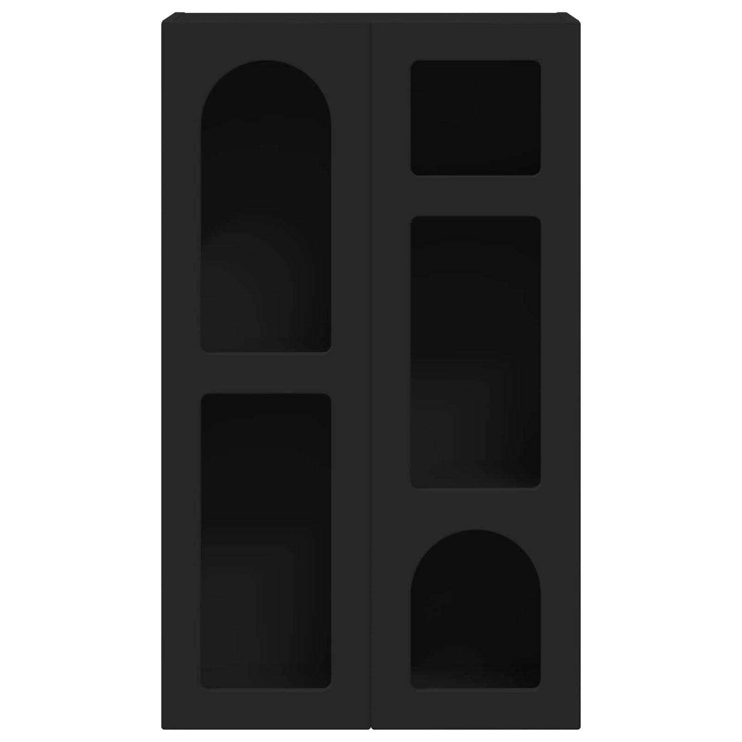 Sideboard ELST Black 59 x 35 x 100.5 cm Engineered Wood