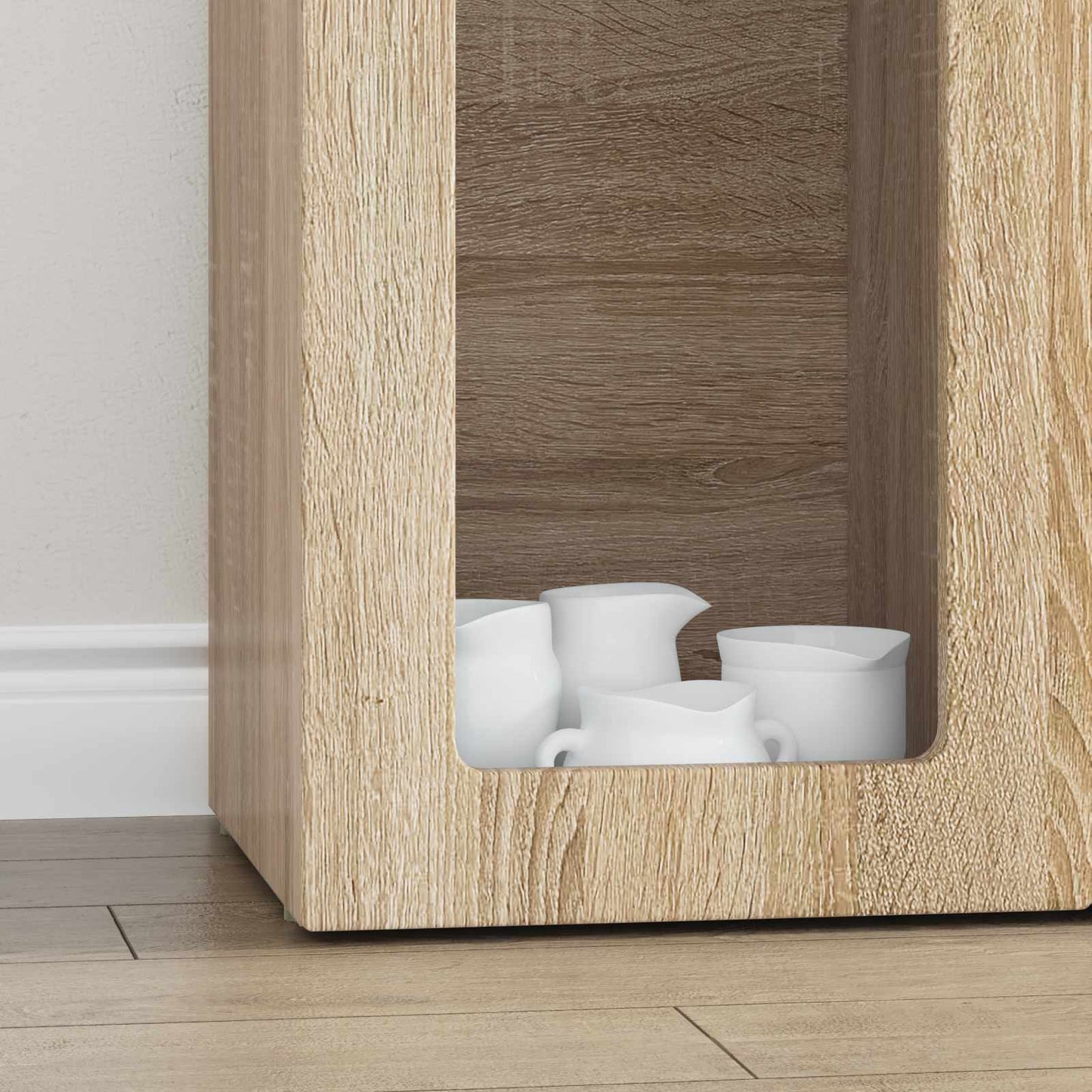 Sideboard ELST Sonoma Oak 59 x 35 x 100.5 cm Engineered Wood