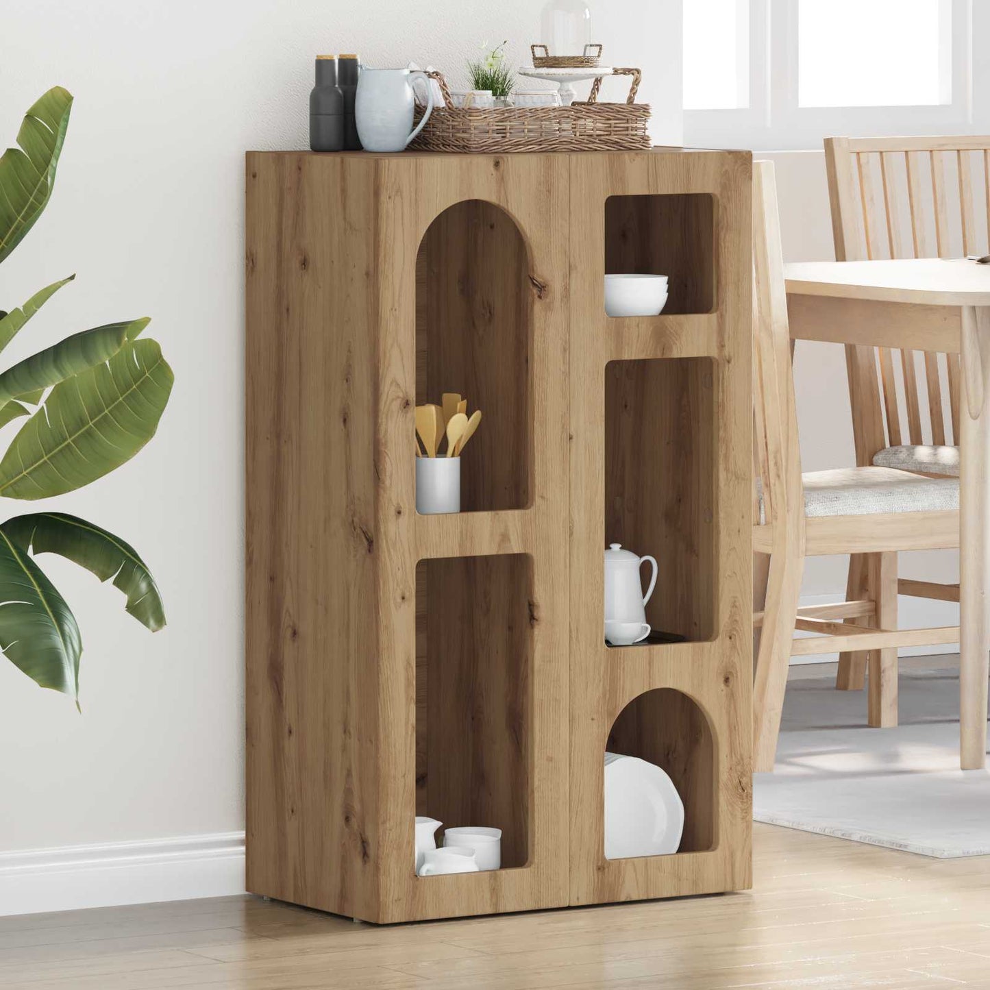 Sideboard ELST Artisan Oak 59 x 35 x 100.5 cm Engineered Wood