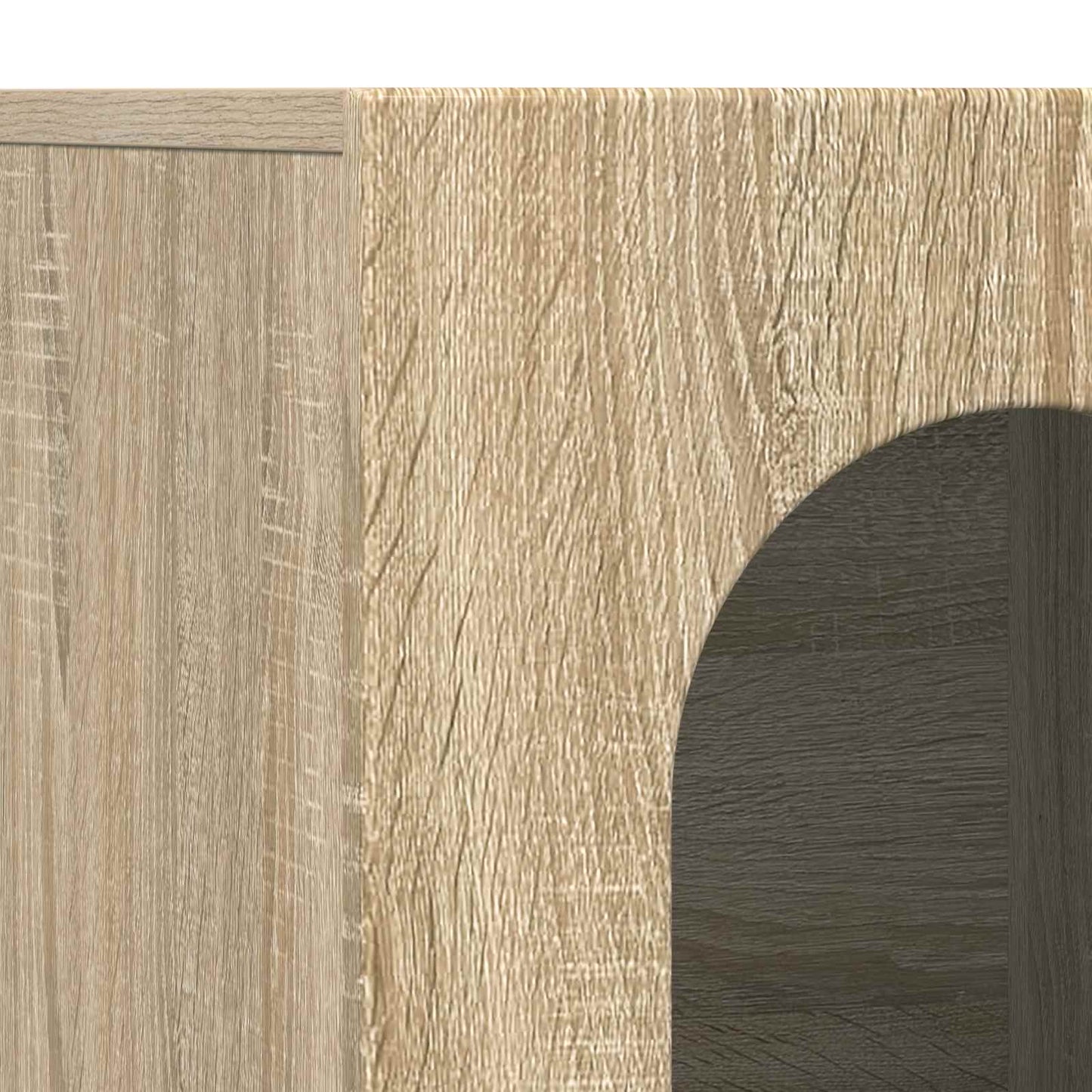 Sideboard ELST Sonoma Oak 100 x 35 x 59 cm Engineered Wood