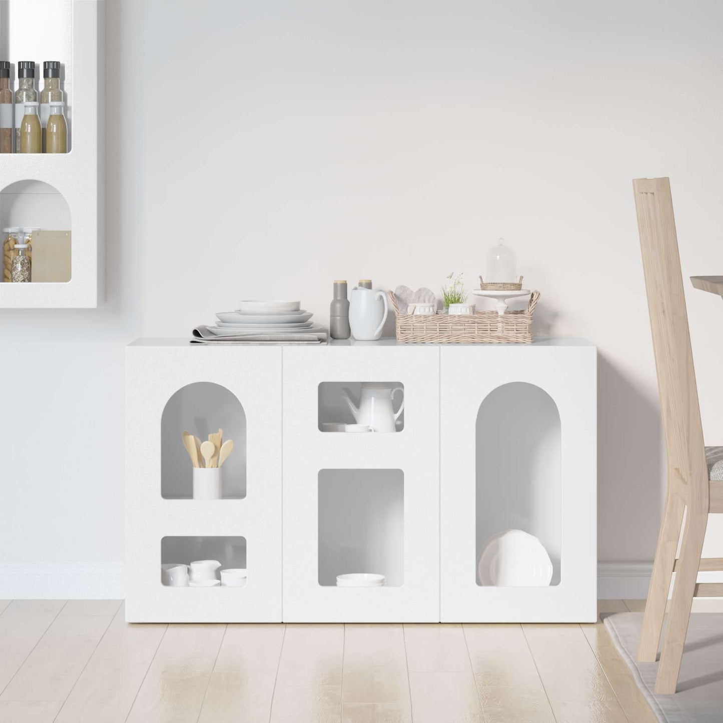 Sideboard ELST High Gloss White 100 x 35 x 59 cm