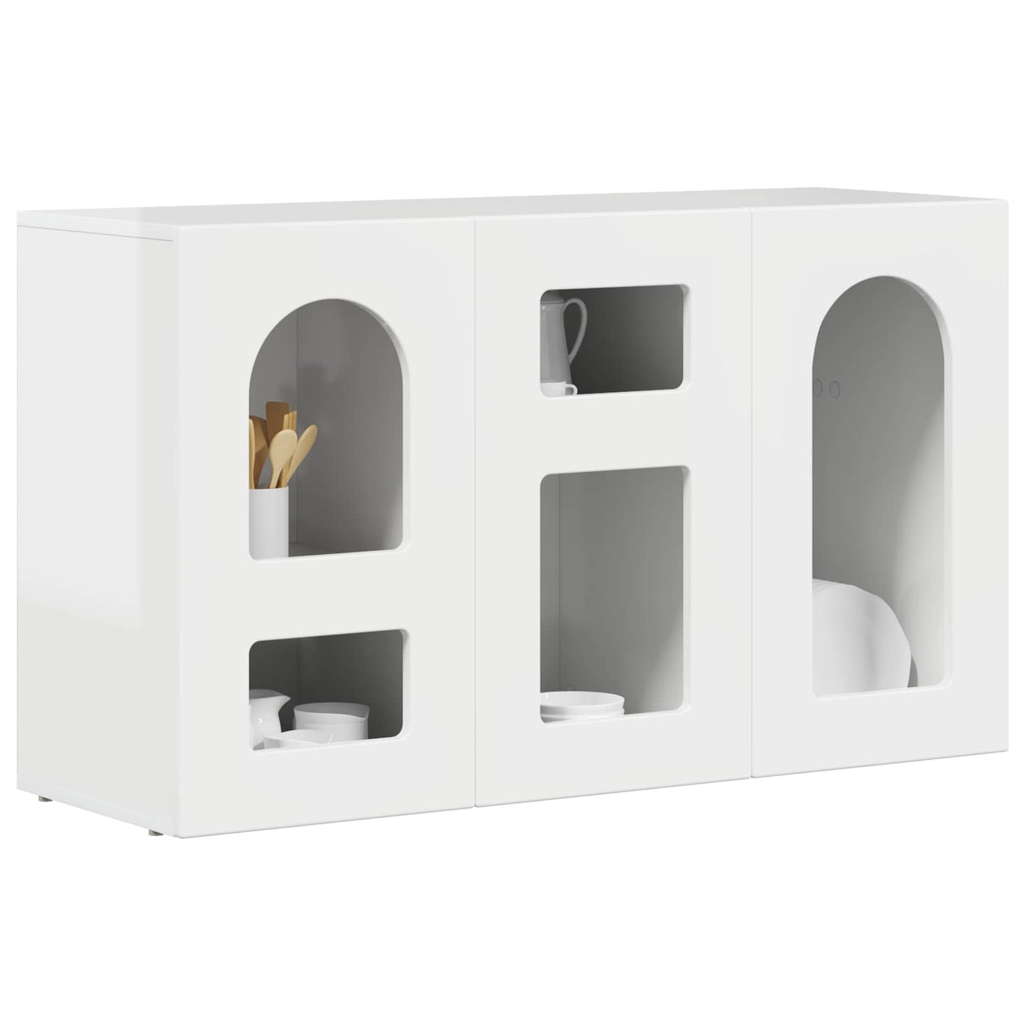 Sideboard ELST High Gloss White 100 x 35 x 59 cm