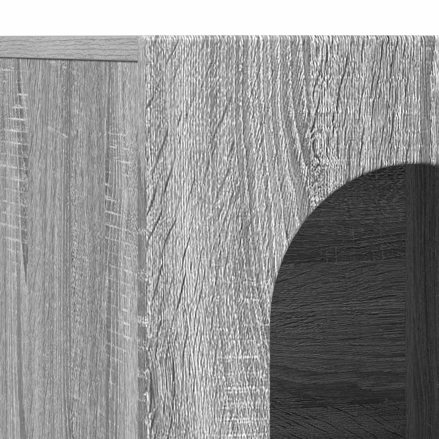Sideboard ELST Grey Sonoma 100 x 35 x 59 cm Engineered Wood
