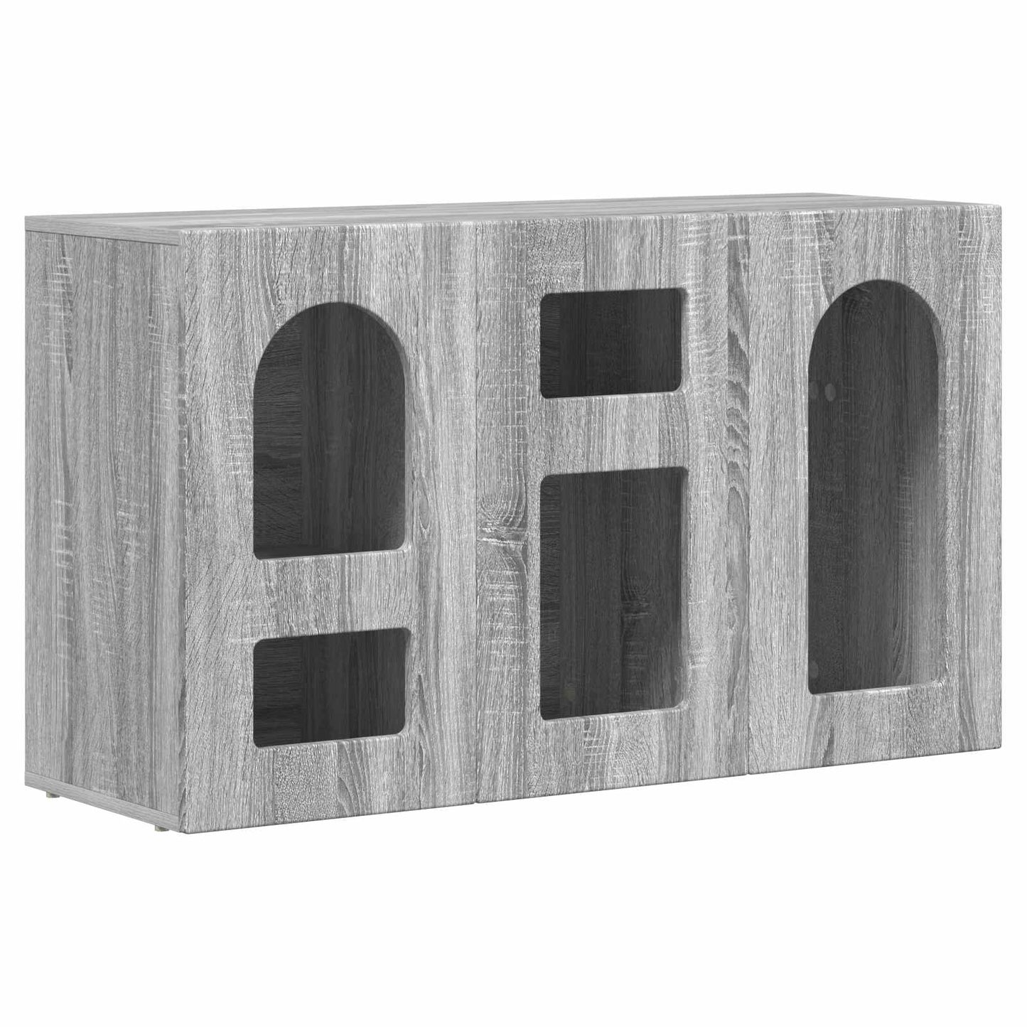 Sideboard ELST Grey Sonoma 100 x 35 x 59 cm Engineered Wood