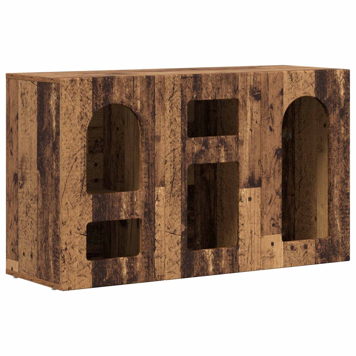 Sideboard ELST Old Wood 100 x 35 x 59 cm Engineered Wood