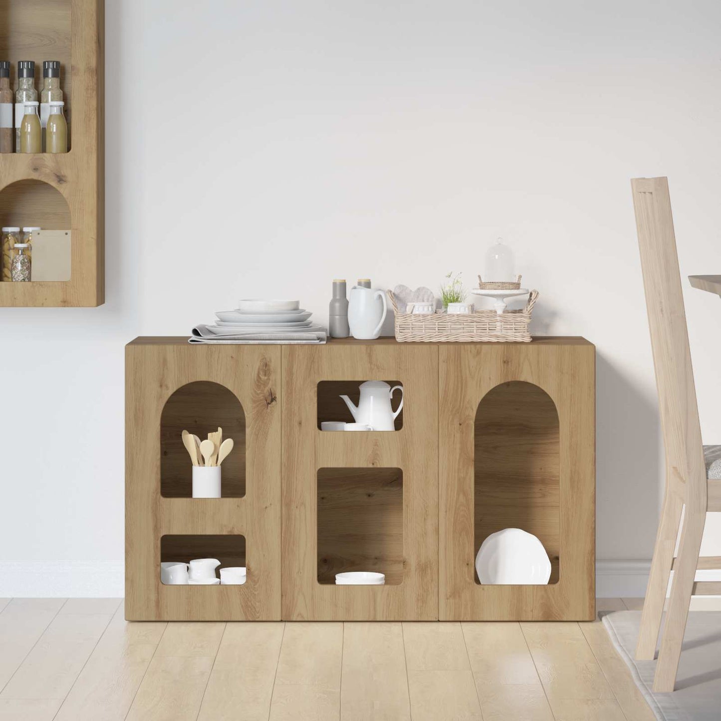 Sideboard ELST Artisan Oak 100 x 35 x 59 cm Engineered Wood