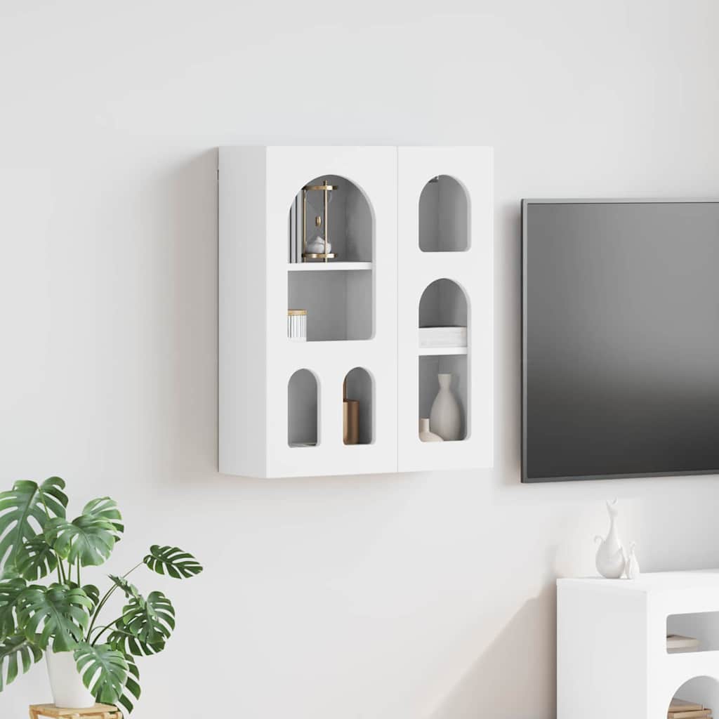 Hanging Cabinet White 59 x 20 x 71.5 cm Engineered Wood