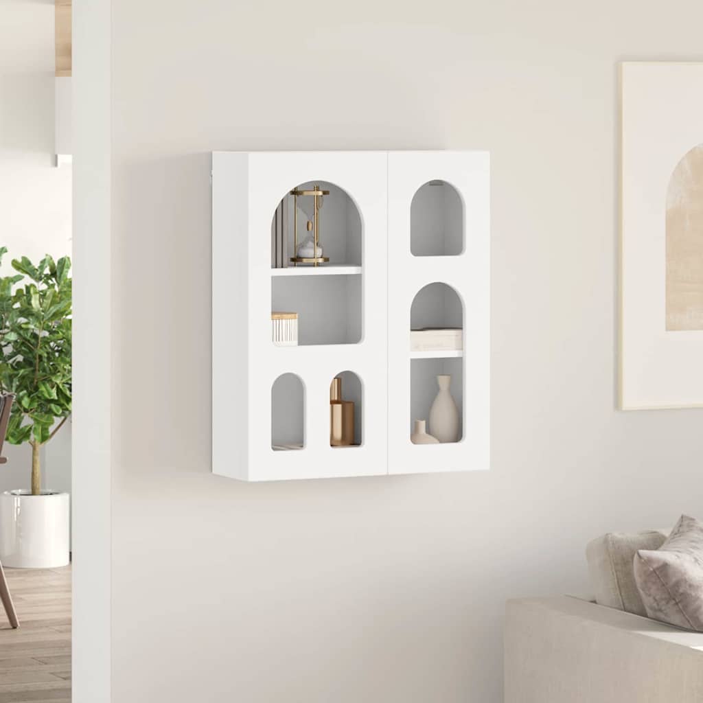 Hanging Cabinet White 59 x 20 x 71.5 cm Engineered Wood
