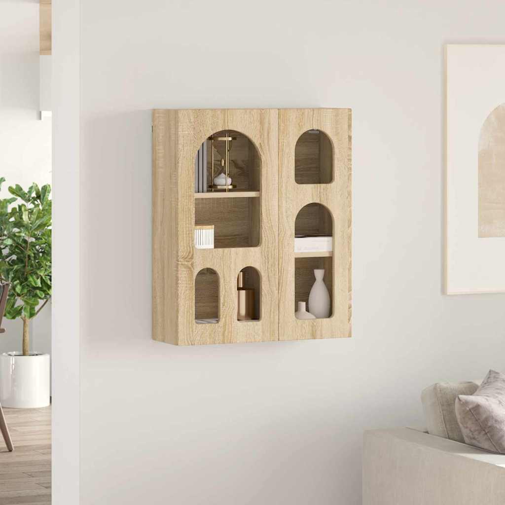 Hanging Cabinet Sonoma Oak 59 x 20 x 71.5 cm Engineered Wood