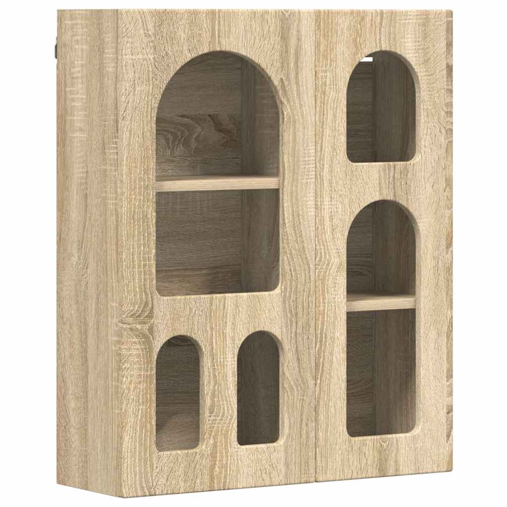 Hanging Cabinet Sonoma Oak 59 x 20 x 71.5 cm Engineered Wood