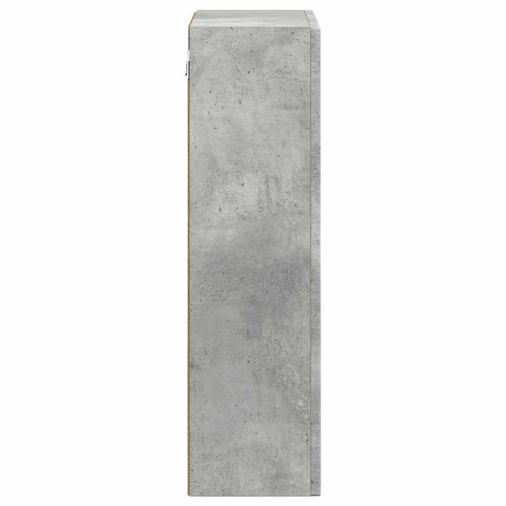 Hanging Cabinet Concrete Grey 59 x 20 x 71.5 cm Engineered Wood