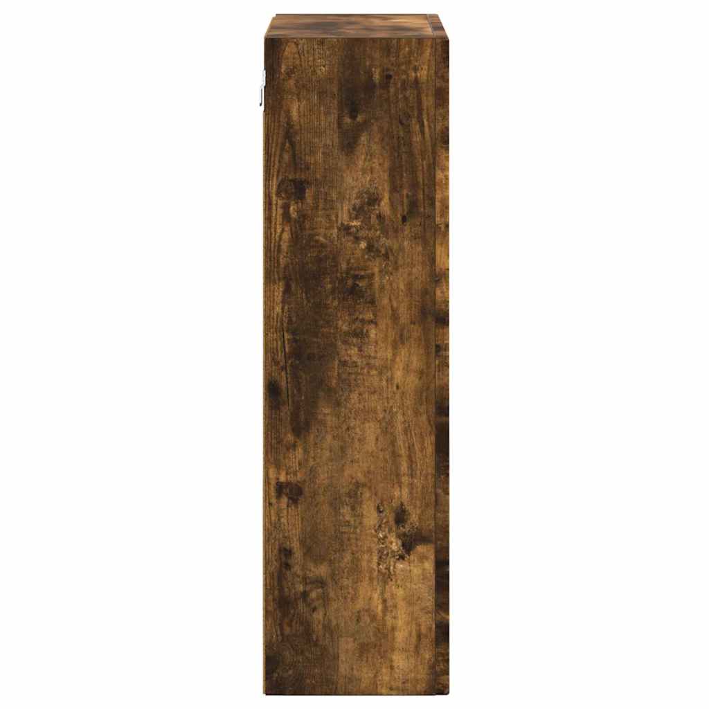 Hanging Cabinet with Shelf ELST Smoked Oak 59 x 20 x 71.5 cm