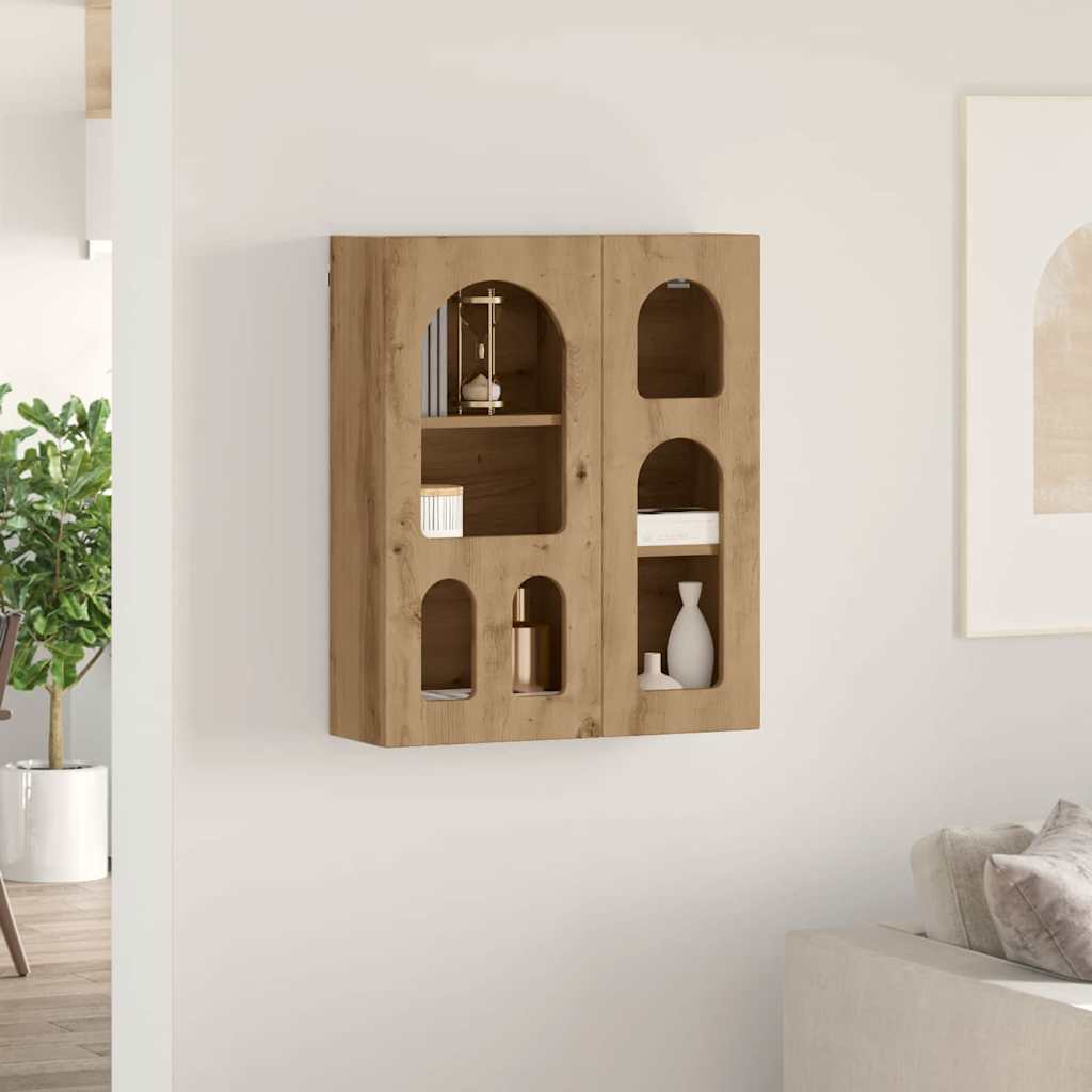 Hanging Cabinet Artisan Oak 59 x 20 x 71.5 cm Engineered Wood