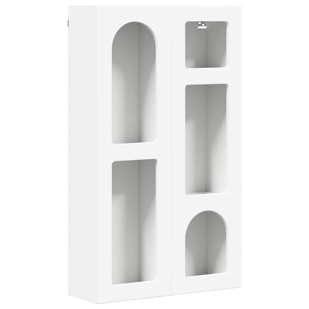 Hanging Cabinet White 59 x 20 x 100 cm Engineered Wood