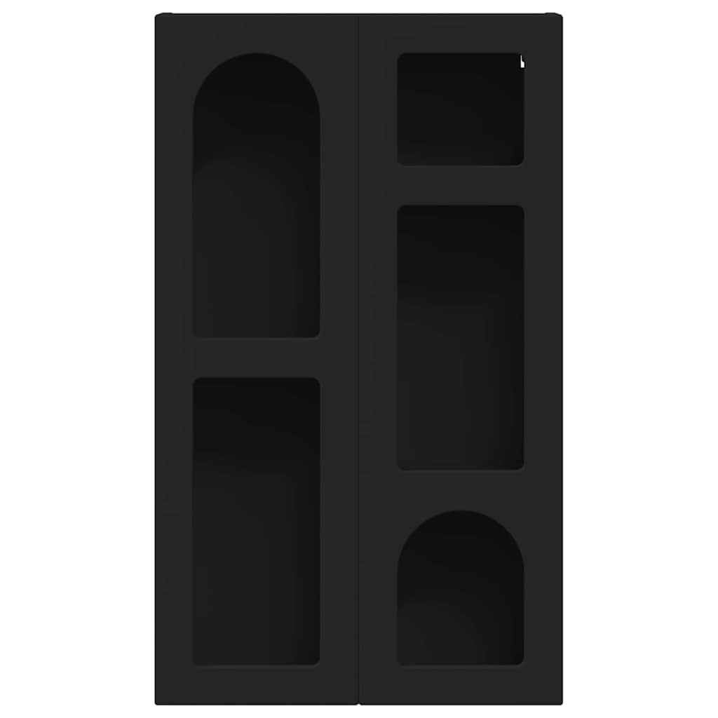 Hanging Cabinet Black 59 x 20 x 100 cm Engineered Wood