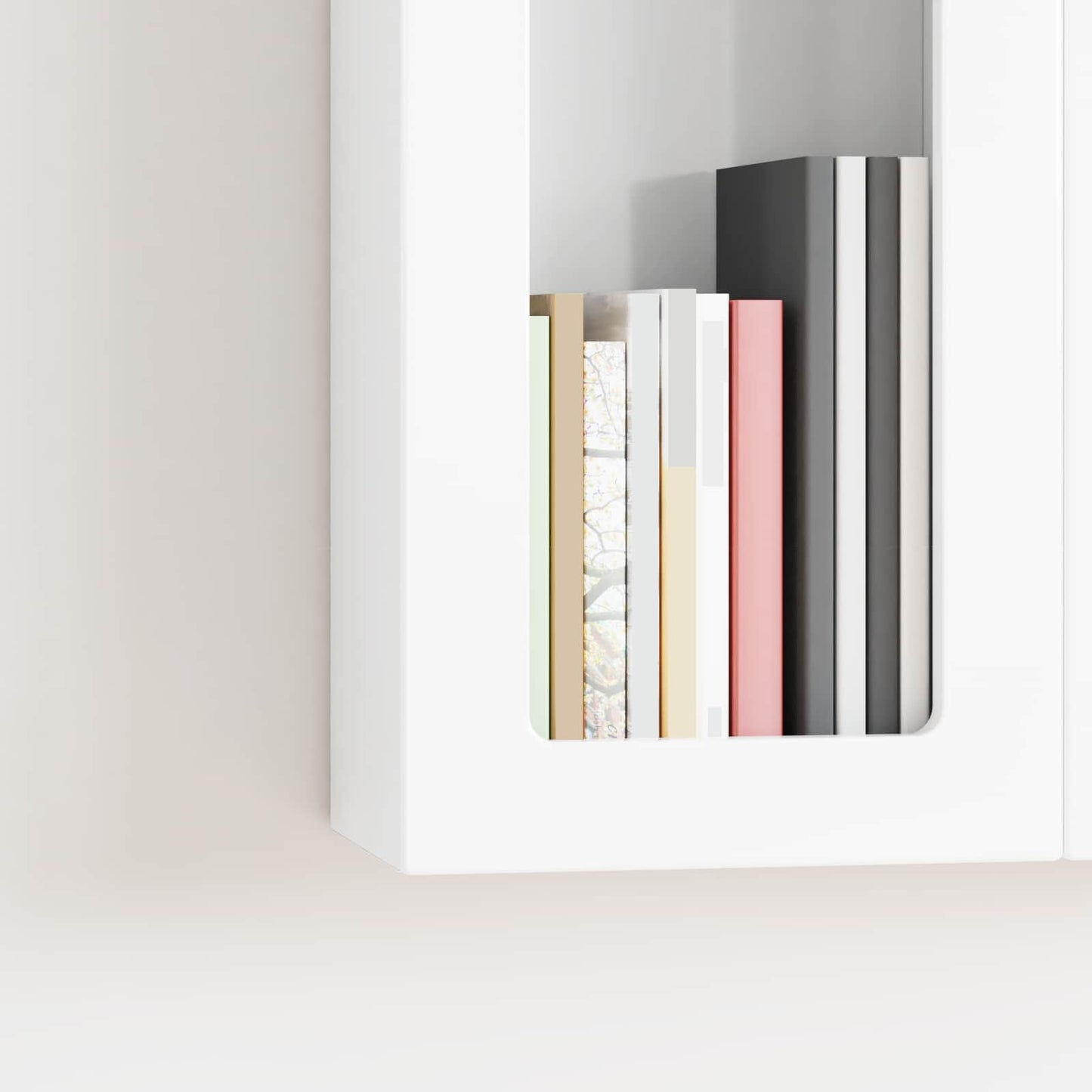 Hanging Cabinet ELST High Gloss White 59 x 20 x 100 cm