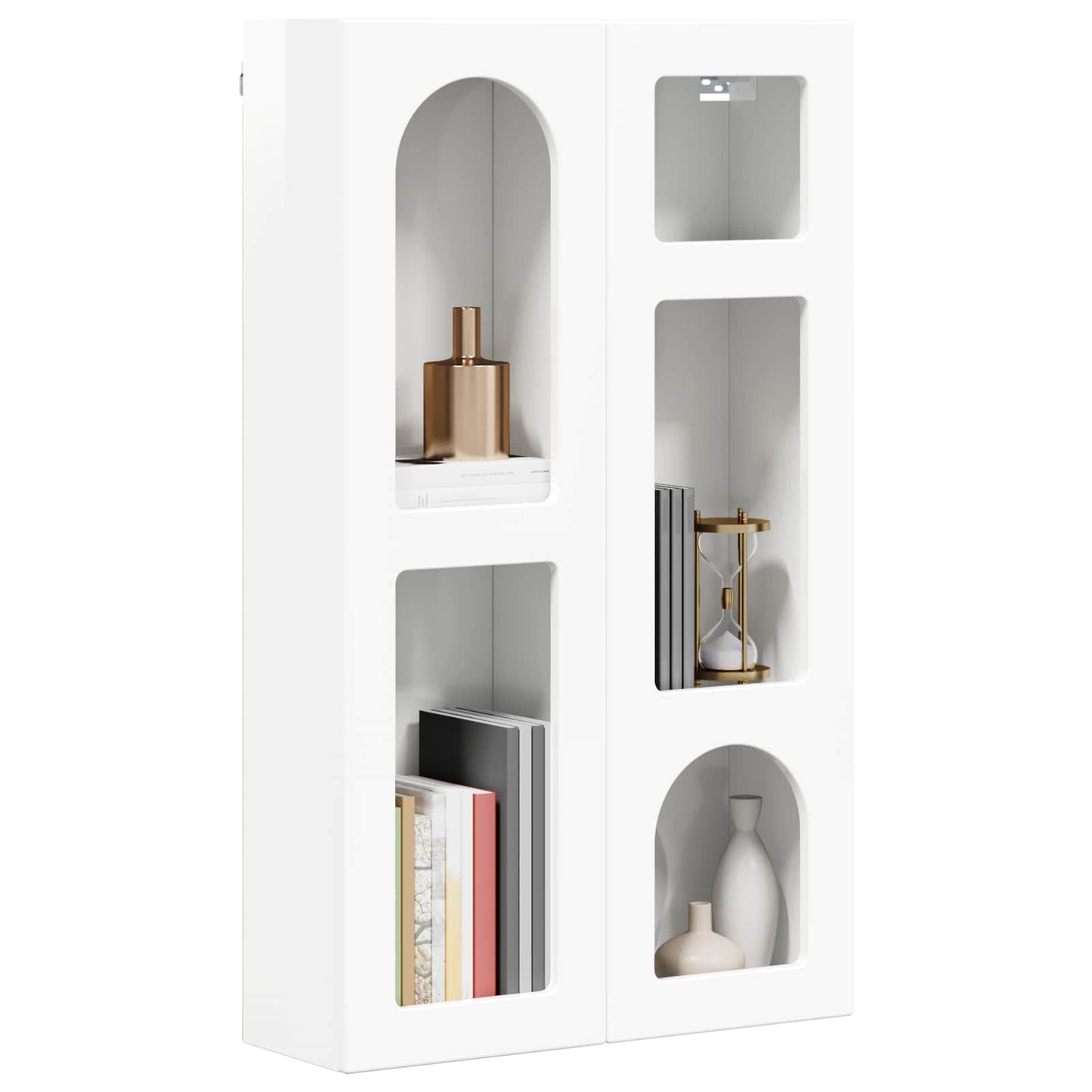 Hanging Cabinet ELST High Gloss White 59 x 20 x 100 cm