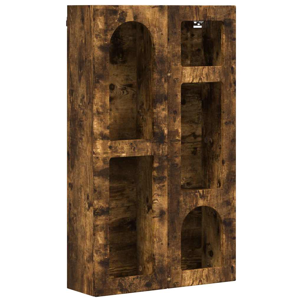 Hanging Cabinet with Shelf ELST Smoked Oak 59 x 20 x 100 cm