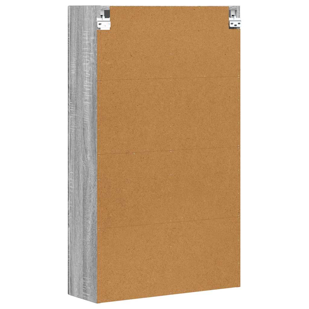 Hanging Cabinet Grey Sonoma 59 x 20 x 100 cm Engineered Wood