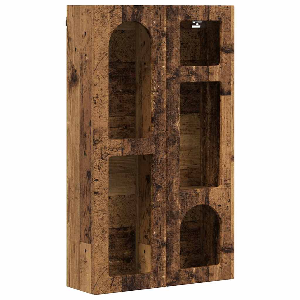 Hanging Cabinet Old Wood 59 x 20 x 100 cm Engineered Wood